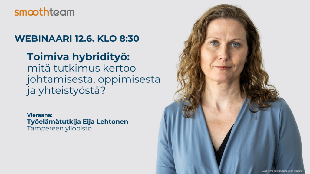 SmoothTeam webinaari kutsu
